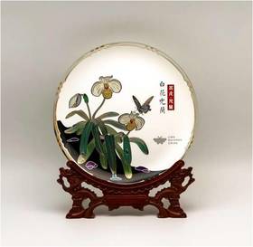 雅琅晶 百花兜兰创意礼品