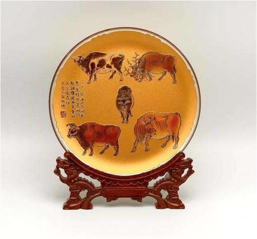 雅琅晶 五牛图创意礼品 商品图0