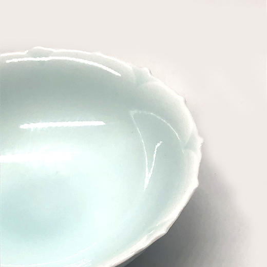 不仁斋薛继业  刻瓷青釉莲花碗 纯手工 主人杯 首饰碟 商品图3