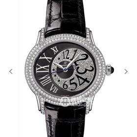 爱彼千禧系列77303BC款女士腕表华丽上线，一款上手满满设计感耐看型手表。皮表带，自动机械机芯，透底。