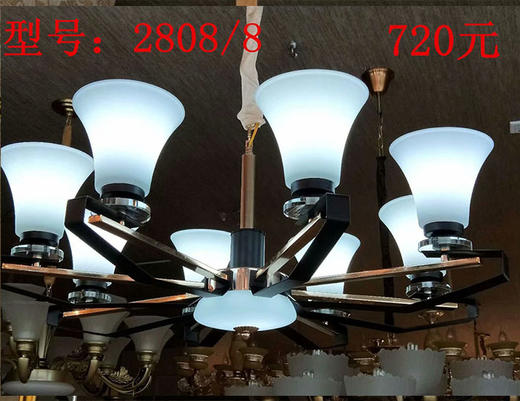 皓邦 2808/8 吊灯 商品图0
