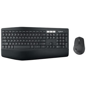 罗技（Logitech）MK850无线键鼠套装 高效能 多设备无线键鼠套装 舒适掌托 蓝牙优联双模 黑色