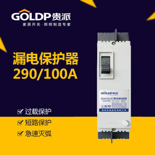贵派 漏电断路器 290/100A 商品图0
