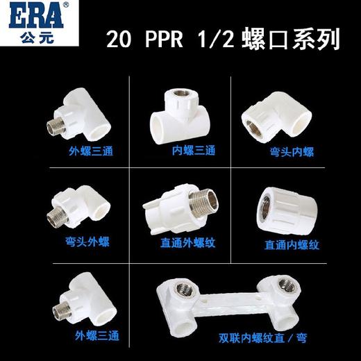 公元 20 PPR 1/2 螺口管道系列 商品图0