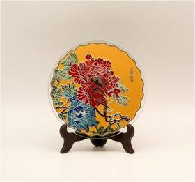 雅琅晶 中国牡丹创意礼品