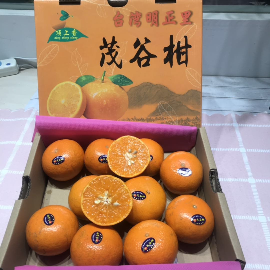 台湾茂谷柑 半箱2kg约11颗 整箱4kg约22颗 优质果 甜嫩可口 皮薄多汁