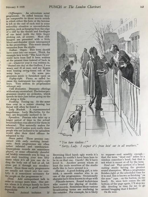 1939年 英国讽刺漫画杂志《笨拙》 配大量插图 漆面精装大16开 商品图8