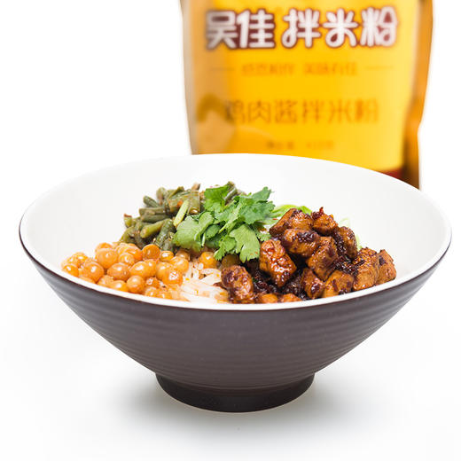 吴佳拌米粉新疆特色爆辣炒米粉牛肉酱（干粉）方便袋装特产美食 商品图4