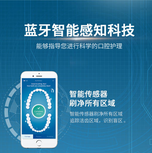 飞利浦Sonicare DiamondClean Smart钻石亮白智能系列声波震动牙刷HX9984 商品图2