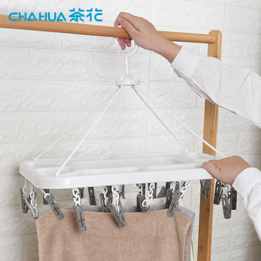 花瓣式多夹头晾衣架 商品图4