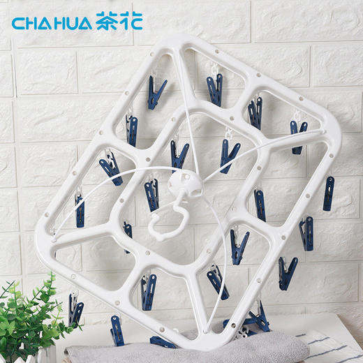 花瓣式多夹头晾衣架 商品图2