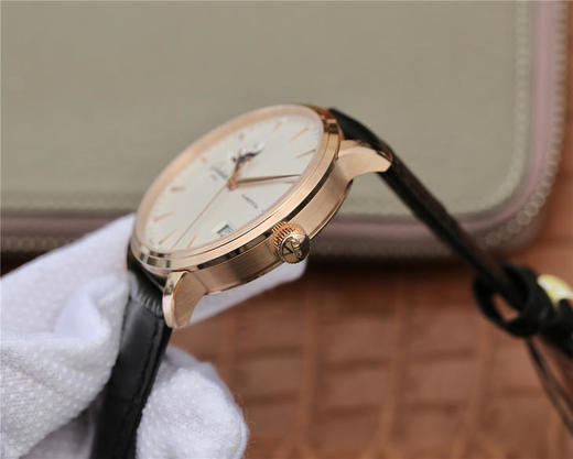 ETC格拉苏蒂原创议员大日历月相腕表。正品开模，男士腕表，自动机械机芯，皮表带，透底 商品图5