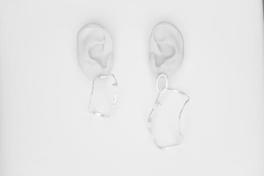 The Dancer Silver Earpieces 商品图0