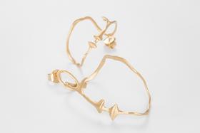 The Dancer Gold Earpieces