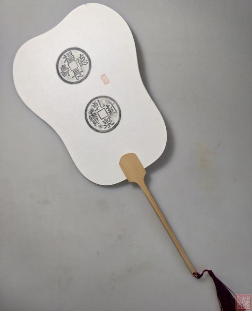 古泉书馆文创——水墨精拓，精美芭蕉扇 商品图9