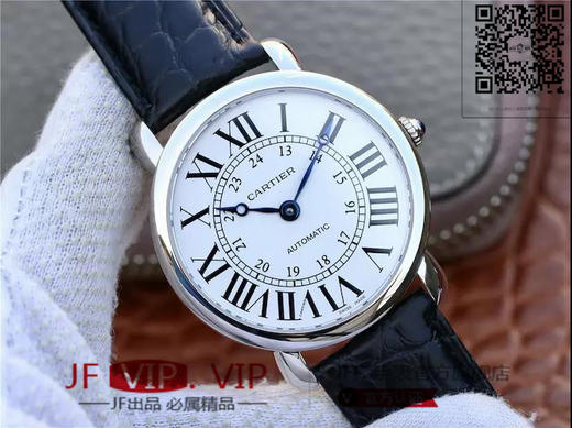 TW卡地亚CartierRONDE LOUIS CARTIER系列机械男表：chao薄，直径40厚度8MM，原装卡地亚9916MC型工作坊精制自动上链机械机芯 商品图1