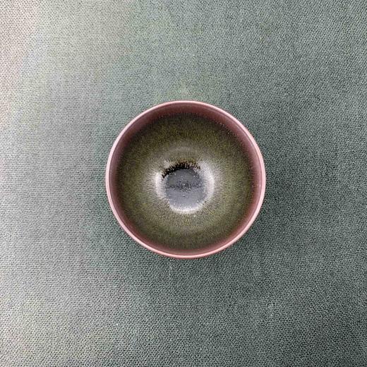 紫口绿釉兔毫盅杯 商品图0