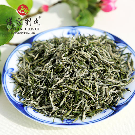 汉家刘氏 绿茶 明前绿茶 帝·绿银毫 大师之作 锡罐装 茶叶礼盒 180g 商品图3