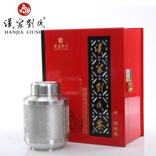 汉家刘氏 绿茶 明前绿茶 帝·绿银毫 大师之作 锡罐装 茶叶礼盒 180g 商品图1