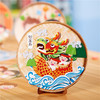 端午节纸盘贴画手工diy儿童纸盘龙舟粽子贴画制作材料包幼儿园 商品缩略图2