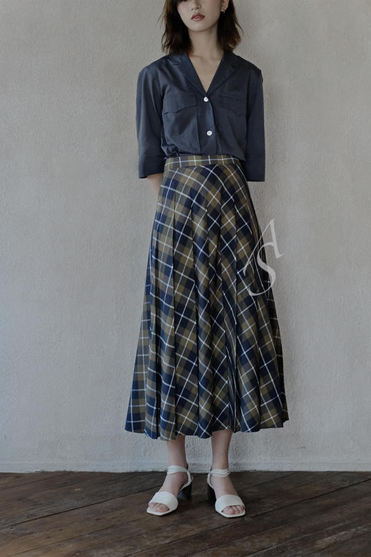 Margaret Howell 19SS 灰色西装领口袋衬衫 商品图1