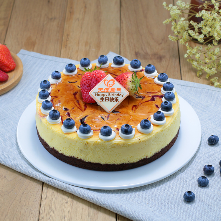 蓝莓乳酪-欧式乳酪蛋糕