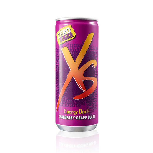 XS运动营养饮料(蔓越莓葡萄口味)沉着紫/250mlx6罐/带着有色的灵魂/诗意而活 商品图4