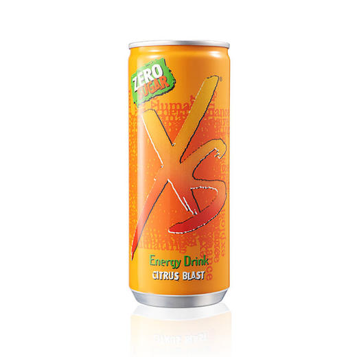 XS运动营养饮料(柑橘口味)活力橙/250mlx6罐/集热情与神秘于一身 商品图3