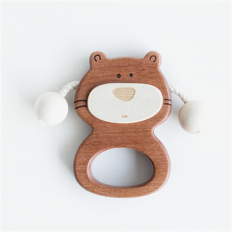 【6个月+】可可熊幼儿拨浪鼓婴幼儿早教益智玩具