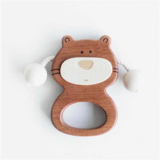 【6个月+】可可熊幼儿拨浪鼓婴幼儿早教益智玩具 商品图0