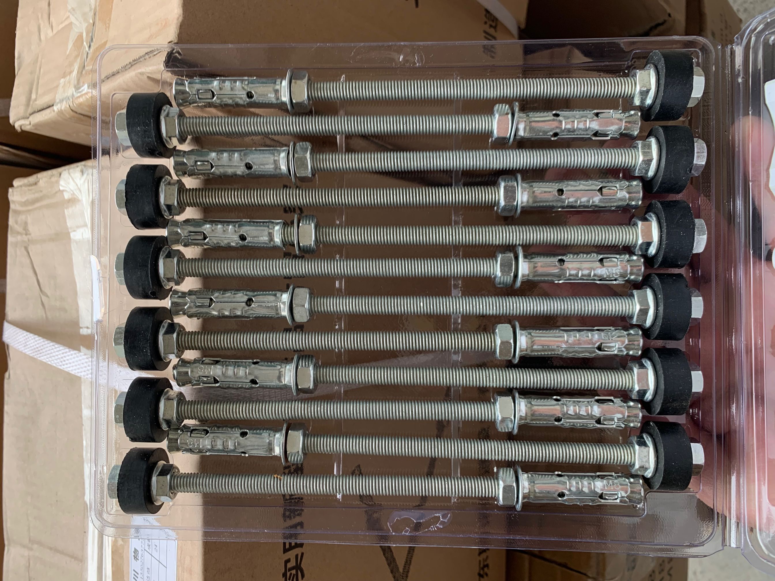 M8*20CM固尔静 多功能静音吊杆 12只/盒 20盒/件 商品代码92079
