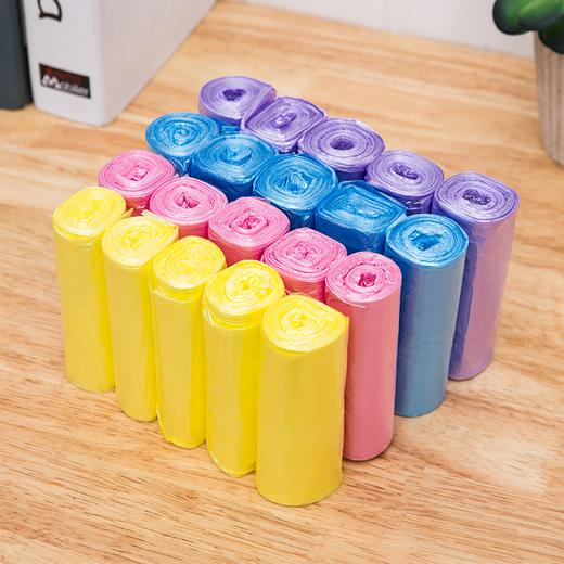 点断式多彩垃圾袋 100只*5包 商品图3