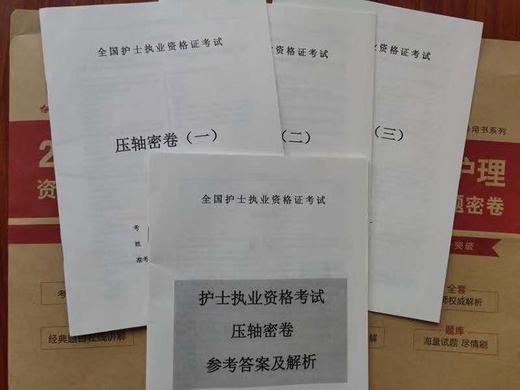 护士执业资格考试考前押题密卷 商品图2