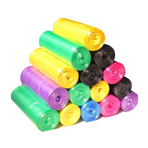 点断式多彩垃圾袋 100只*5包 商品图0