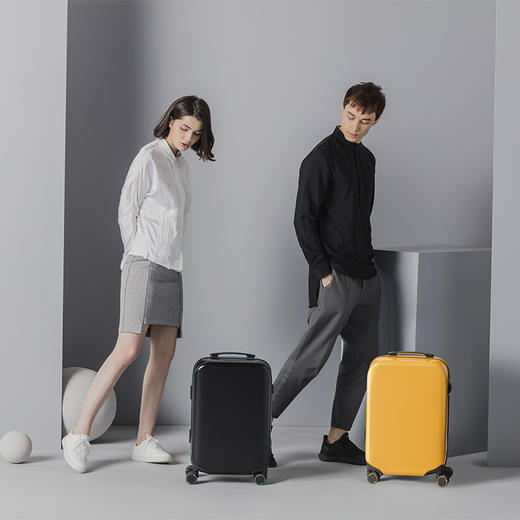 指纹开箱 1秒搞定| 90分智能解锁旅行箱（活力版）20寸 商品图3