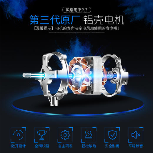 先锋（Singfun）大风量电风扇/落地扇DD1702 商品图5