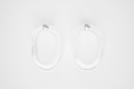 The translucent pear earrings 商品图1