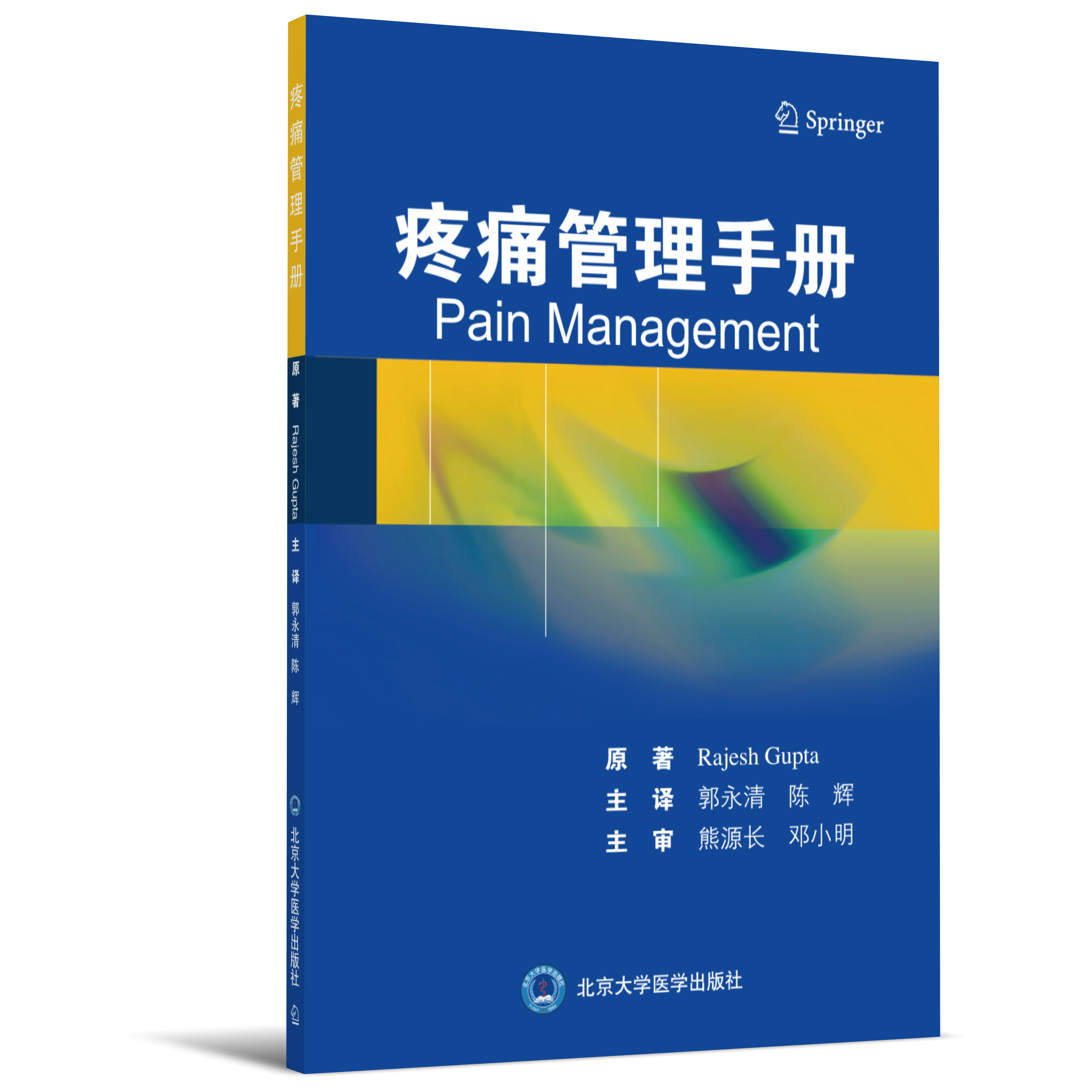 2019年新书：疼痛管理手册 郭永清、陈辉主译（北京大学医学出版社）