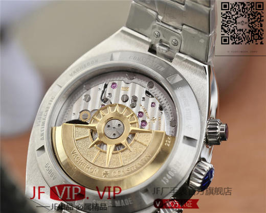 8F江诗丹顿 Overseas 纵横四海腕表 升级版V2 耗时10个月打造出来的精品 精钢表壳，直径 41mm，蓝宝石水晶表镜表背，7750改5200自动上链机械 商品图9