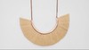 Large white moon necklace 商品缩略图0
