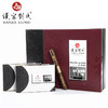 汉家刘氏 2014将黑金砖 茯砖茶 正宗黑茶 茶叶  金花 礼品礼盒装 商品缩略图0