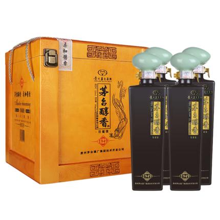 【推荐】清仓 2017年产茅台集团 茅台醇香 1949 酱香型 53度 500ml*4瓶 整盒装 商品图0