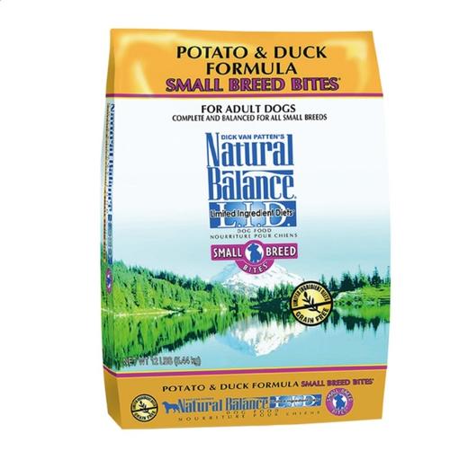 NaturalBalance抗敏薯仔鸭肉小型犬粮 小颗粒12磅 （19年10月） 商品图0