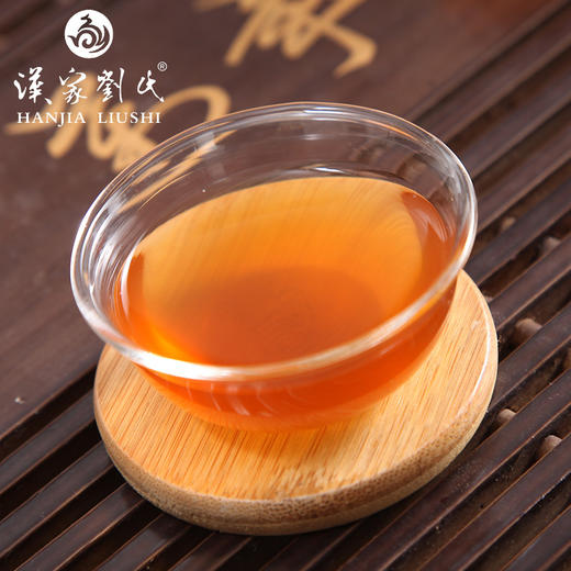 汉家刘氏 黑茶 茶叶 2016黑金尖 金花黑茶茯砖茶 1kg 商品图3