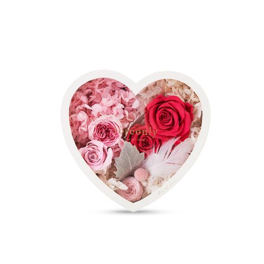 for all love-永生玫瑰 心花绽放 心形 商品图2