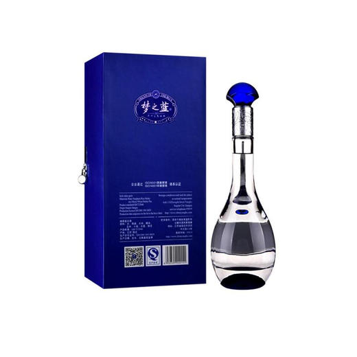 洋河蓝色经典 梦之蓝M3 52度 整箱装白酒 500ml*4瓶 商品图2