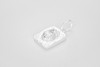 Square Embossed Heart, Silver 商品缩略图0