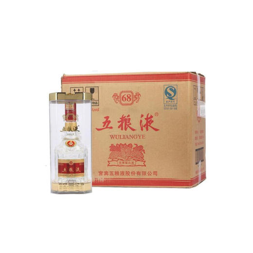 五粮液 68度 500ml*6瓶 商品图1