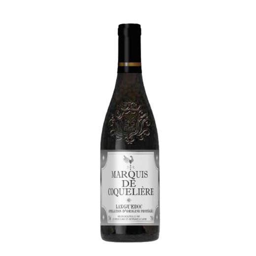 雄鸡库凯侯爵朗格多克干红葡萄酒750ml 商品图0