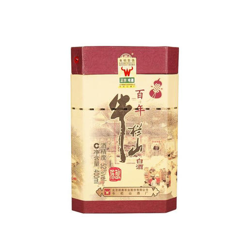牛栏山 百年陈酿52度 400ml6瓶 整箱装 商品图1